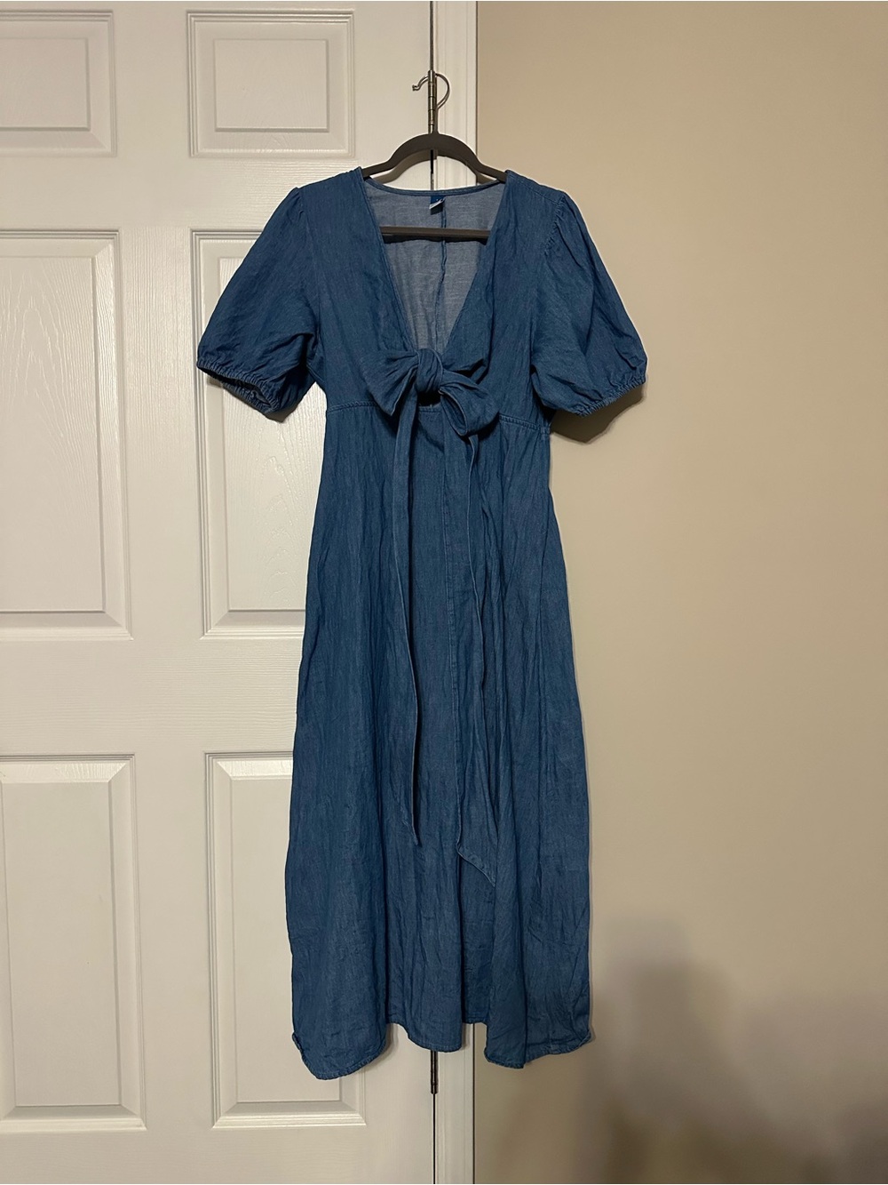 Denim Midi Dress